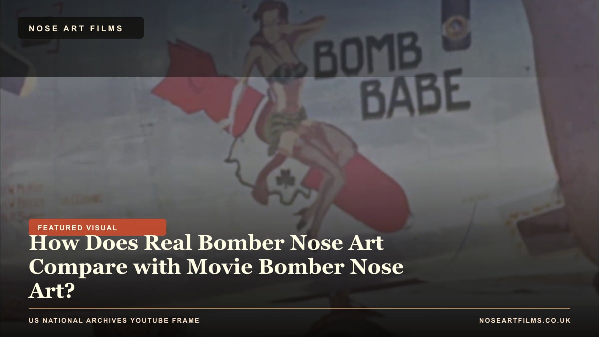 Aluminum Overcast aircraft nose art